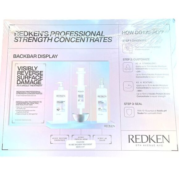 Redken Acidic Bonding Concentrate Large Full Size Trio - Picture 5 of 7